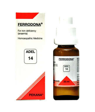 1 x ADEL Germany Adel 14 - FERRODONA DROPS, 20ml each - alldesineeds