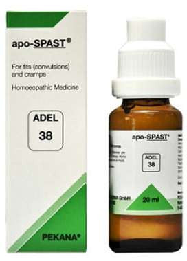 1 x ADEL Germany Adel 38 - APO SPAST DROPS, 20ml each - alldesineeds