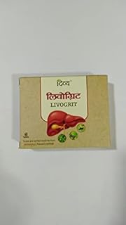 Patanjali Indigestion Divya Livogrit Tablet (60 TAB) - Pack of 1