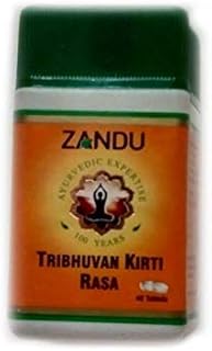 Zandu Tribhuvan Kirti Rasa Pack Of 2 (40 tab. Each)
