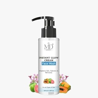 MD COSMETIC Glow Boosting Face Wash Deep Cleansing & Brightening Formula for Fresh, Radiant Skin