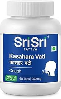 Sri Sri Tattva Kasahara Vati 250Mg Tablet - 60 Count (Pack of 4)