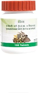 Patanjali Divya Sanjeevani Vati 160, Tablets Natural Ayurvedic Supplement for Boosting Immunity and Overall Health