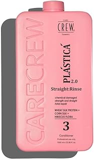 CareCrew Straight Rinse Conditioner | Natural and Toxin free | Strengthen Hair Nourishing Formula for Silky, Smooth Hair | sulfate-free | 1000 ML