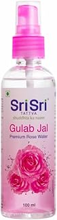 Sri Sri TATTVA shuddhta ka naam Gulab Jal Spray, 100ml (Pack of 2) - Pure Rose Water Mist for Hydrated, Glowing Skin - Premium Toner & Cleanser for Soft, Smooth Skin