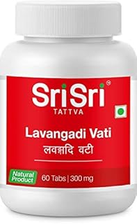 Sri Sri Tattva Lavangadi Vati 300Mg Tablet - 60 Count (Pack of 5)