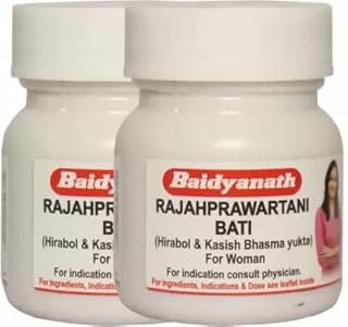 Baidyanath Asli Ayurved Rajahprawartani Bati-40 Tab (Pack Of 2)