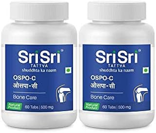 Sri Sri Ayurveda Tattva Ospo-C, 500mg Tablet (Pack 2)(Ayurveda-55)