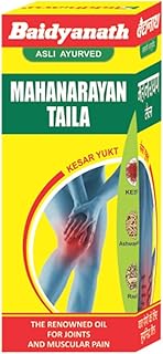 Baidyanath Asli Ayurved Mahanarayan Taila - 200 ml | Ayurvedic Joint Pain Relief Massage Oil