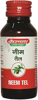 Baidyanath Asli Ayurved Neem Oil (Tel) – 50 ml | Ayurvedic Herbal Oil for Skin, Hair & Scalp Care