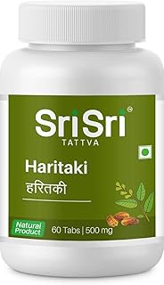 Sri Sri TATTVA shuddhta ka naam Haritaki 60 Tabs | 500Mg (Pack Of 4)
