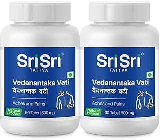Sri Sri Tattva Vedanantaka Vati, 500mg (Pack of 2)
