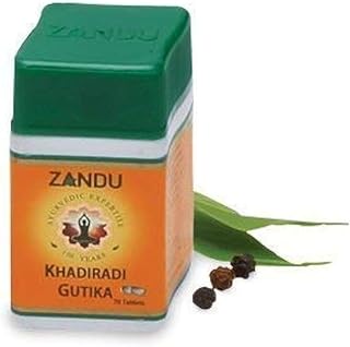 Zandu Khadiradi Gutika - 70 Tab (Pack of 3)