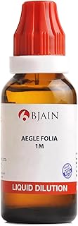 Bjain Aegle Folia 1M Homeopathic Liquid Dilution, 30ml