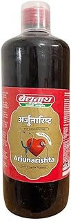 Baidyanath asli ayurved jhansi Arjunarishta Syrup - 450ml | Helps in Management of Blood Pressure | Helpful in maintaining wellness of Heart Problems