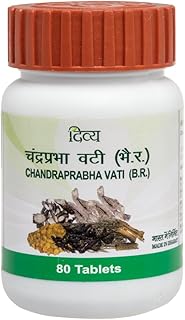 DIVYA CHANDRAPRABHA VATI 80 TABLETS PACK OF 3