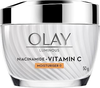 Olay Vitamin C Face Cream with Niacinamide l Even Glow & Smooth Texture l Normal, Oily, Dry & Combination Skin l Parabens & Sulphate-free l 50g