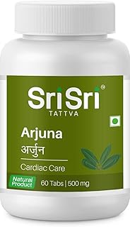 Sri Sri TATTVA shuddhta ka naam Arjuna Tablet, 500mg,60Tabl (Pack of 2)