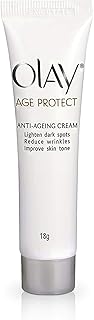 Olay Age Protect |with Salicylic Acid, Aloe Vera Extract, BHA |Stimulates skin's renewal process, gives radiant, younger looking skin |Suitable for Normal, Dry, Oily & Combination skin |18 gm