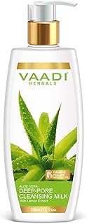 Vaadi Herbals Aloe Vera Deep Pore Cleansing Milk, 350ml