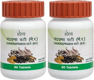 Divya Pharmacy Divya Chandraprabha Vati 80 Tab Pack Of 2