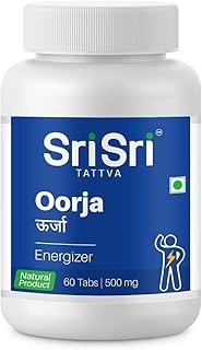 Sri Sri TATTVA shuddhta ka naam Oorja Forte - Anti Fatigue, 60 Tabs | 500mg (Pack of 1)