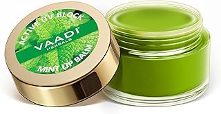 Vaadi Herbals Lip Balm, Mint, 10g