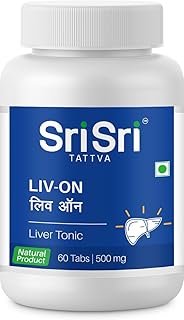 Sri Sri Liv-On, 60 Tab (For all liver related problems)