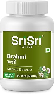 Sri Sri Tattva Brahmi 500Mg Tablet, 60 Count (Pack of 1)
