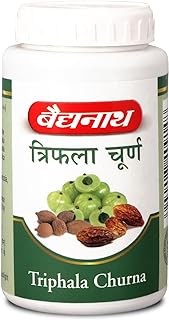 Baidyanath Triphala Churna Powder - 400gm | Supports Healthy Digestive Tract, Helpful in Bowel Wellness, Acidity & Gas Relief (Pack of 1)