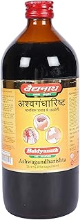 Baidyanath Ashwagandharishta | Promot Energy & Stamina (Cherry, 680 Ml)