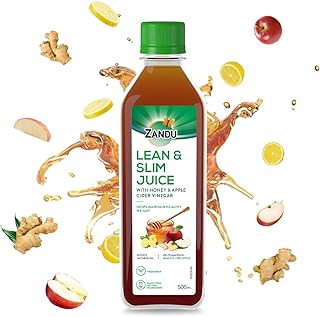Zandu Lean & Slim Juice 500ml| With Honey & Apple Cider Vinegar, Helps Maintain Healthy Weight & Boosts Metabolism | 100% Ayurvedic and Natural