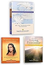 Scientific Healing Affirmations + Inner Peace + Living Fearlessly, by Paramahansa Yogananda the author of Autobiography of a Yogi, Yogoda Combo of 3 Books on Self help, healing & Success in English