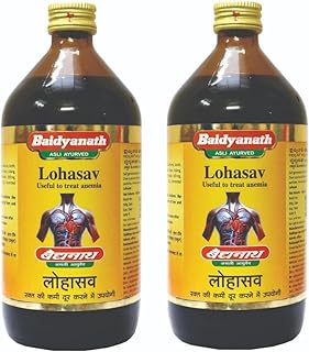 Baidyanath Asli Ayurved Lohasav I Anaemia Syrup I 450 ml (Pack of 2)