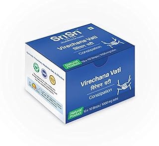 Sri Sri Ayurveda Tattva Virechana Vati (1000 mg)- Blister Pack 1 (Ayurveda-74)