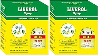 Baidyanath Liverol Syrup - 220 ml with Syrup - 110 ml (Pack of 2)