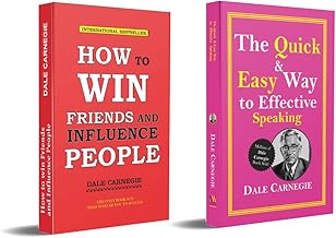 How to Win Friends and Influence People + The Quick and Easy Way to Effective Speaking by Dale Carnegie (combo of 2 books)