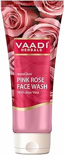 Vaadi Herbals Insta Glow Pink Rose Face wash with Aloe vera extract