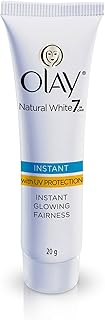Olay Natural White Light Instant Glowing Fairness Skin Cream, 20gm