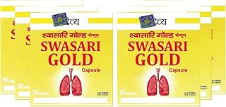 Divya Swasari Gold Capsule (20 Tab) - Pack of 4 by JV