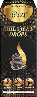 PATANJALI Divya Shilajeet Drops, Original and Pure Shilajit, Help Boost Immunity and Stamina - 30 Ml