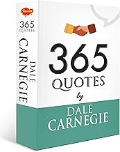 365 Quotes by Dale Carnegie : Self improvement book, Educational quotes book, Positive learning book for kids