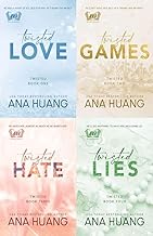 BRANKY BOOK "Twisted Love + Twisted Games + Twisted Hate + Twisted Lies" Combo (4 Books) – Romantic Novels for Adults, Bestsellers in English, Self-Improvement for Teens and Young Adults