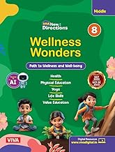 VIVA New Directions Wellness Wonders Class 7 Book, Health and Physical Education, Yoga, Life Skills and Value Education, Middle School