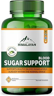 Divya Himalayan Sugar Care Supplement | 60 Tablets | Supports Healthy Blood Sugar Levels | Herbal Blend with Bitter Melon, Gymnema & Fenugreek