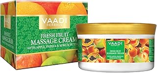 Vaadi Herbals Fresh Fruit Massage Cream With Apple, Orange, Papaya & Kokum Butter