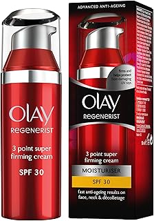 Olay Regenerist 3 Point Super Firming Moisturiser Cream Spf30-50 Ml
