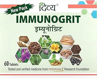 Patanjali Divya Immunogrit Tablet(Pack Of 60 Tab)
