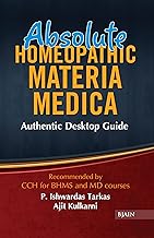 Absolute Homeopathic Materia Medica - Authentic Desktop Guide Recommended by CCH for BHMS and MD courses