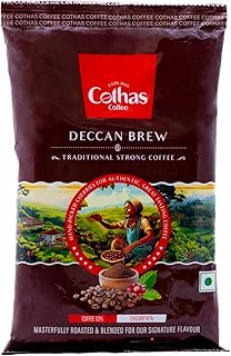 Cothas Deccan Brew, Blend of 53% Coffee 47% Chicory, Authentic South Indian Filter With Fresh Aroma & Strong Taste (100g)